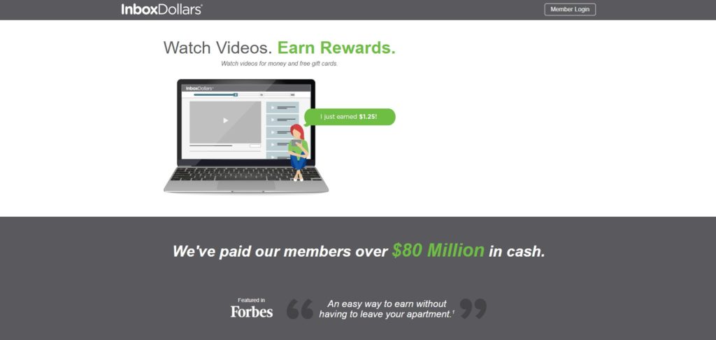 inboxdollars - watch videos. earn rewards